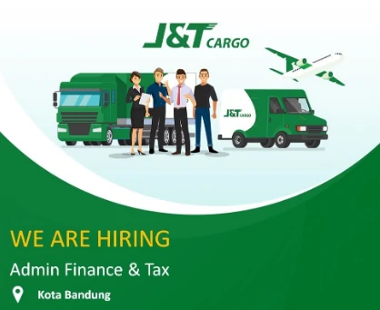 Loker J&T Cargo Admin Finance Tax Bandung