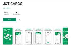 Download Aplikasi J&T Cargo di Play Store atau App Store